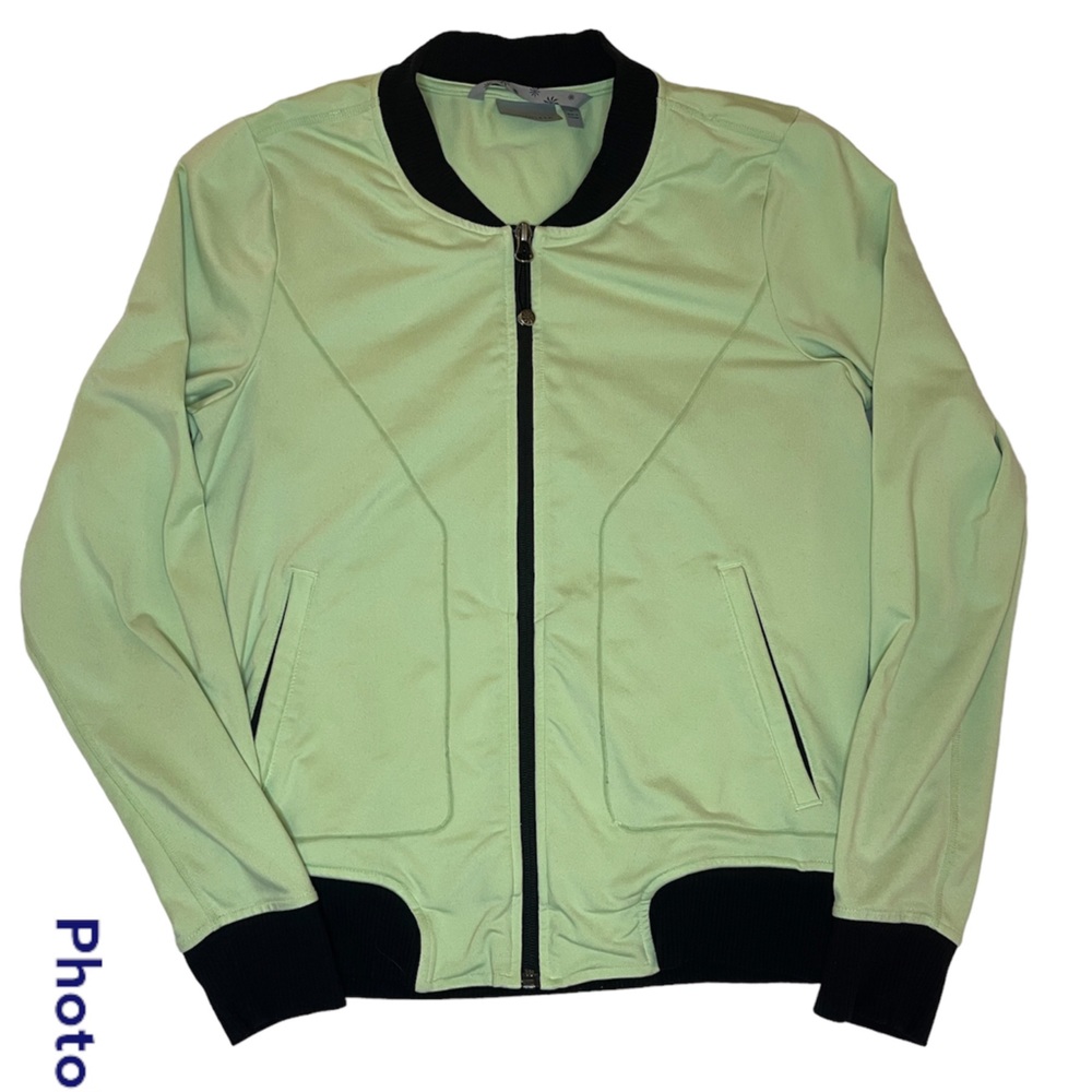 Athleta Zip Up Brooklyn Bomber Jacket Size Small